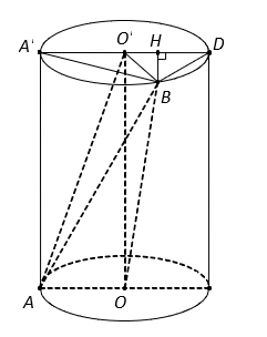 Tính thể tích khối trụ