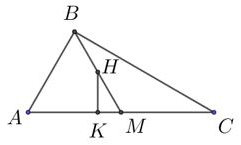 Sin của góc tạo bởi A’H với (A’ACC’)