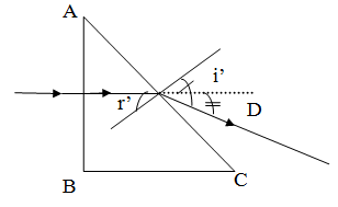 Tính góc lệch D