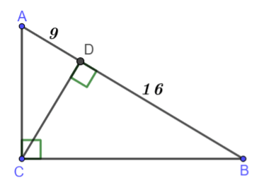 Tính độ dài AC