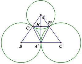 Tính diện tích tam giác A’B’C’