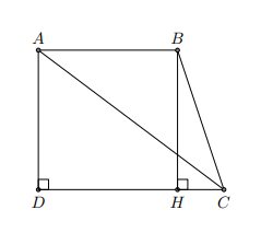 Tính độ dài AC