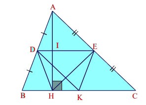 Xác định tứ giác DEHK