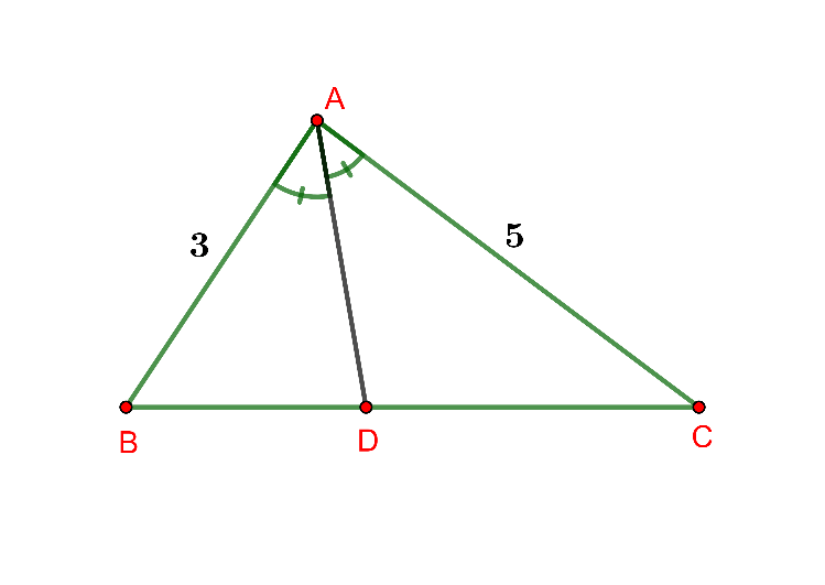 Tính độ dài DC