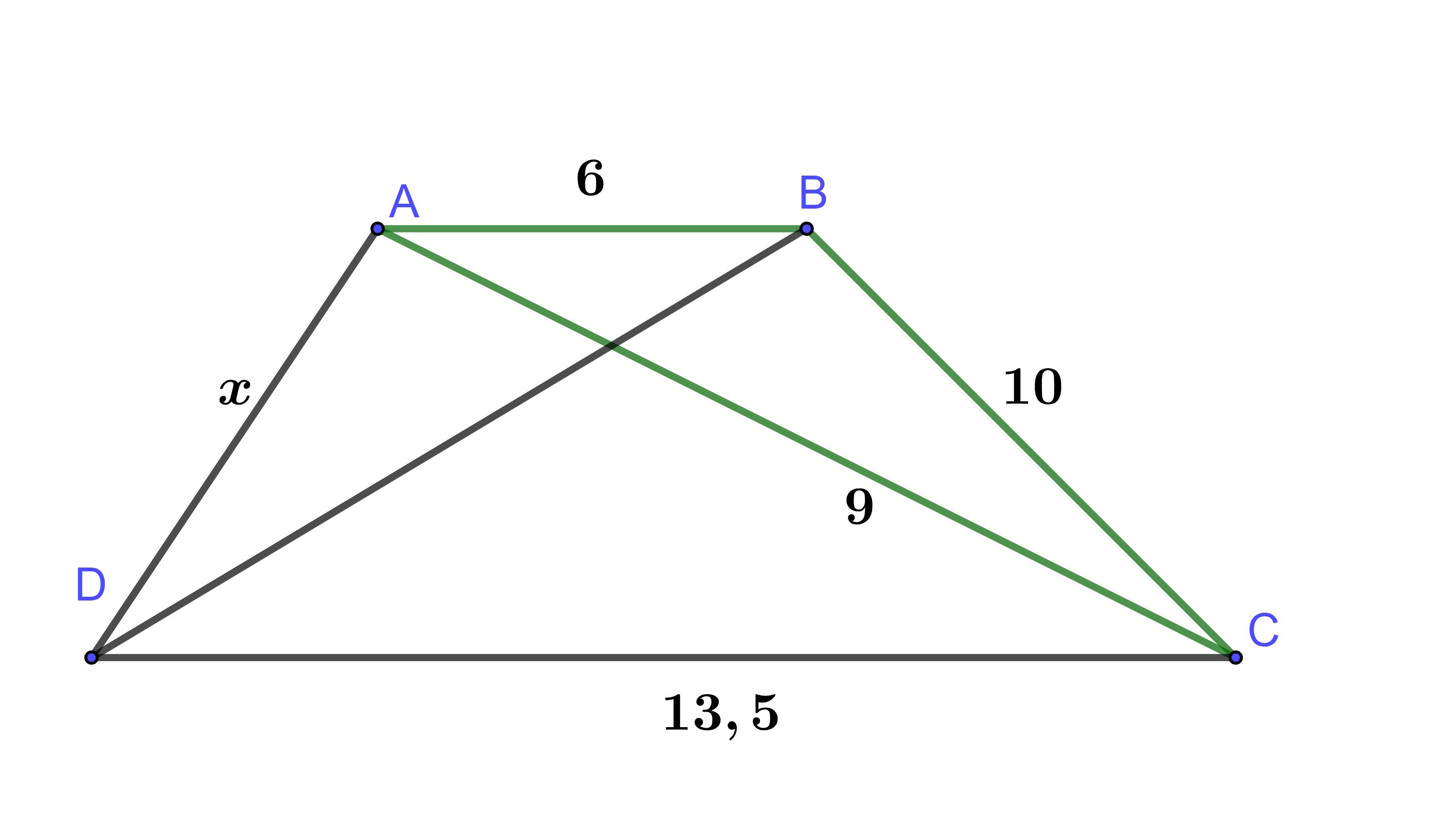 Các trường hợp đồng dạng của tam giác
