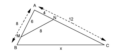 Các trường hợp đồng dạng của tam giác.