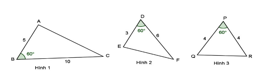 Các trường hợp đồng dạng của tam giác