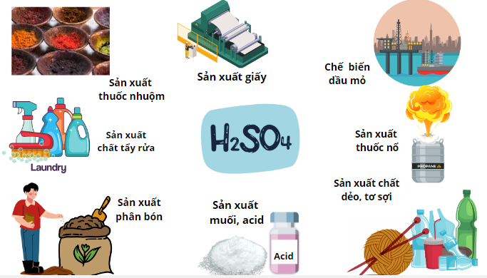 Sulfuric acid và muối sulfate - Lý thuyết hóa 11 kết nối tri thức