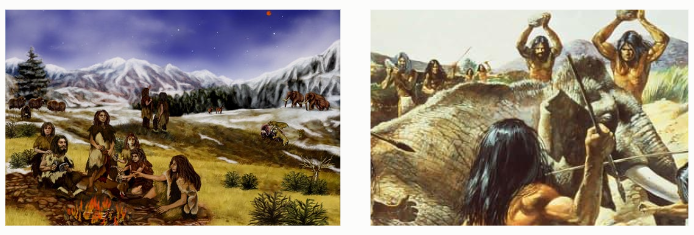 Một số hoạt động của con người thời kì nguyên thủy