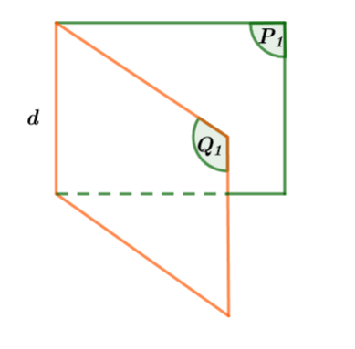 Góc giữa đường thẳng và mặt phẳng. Góc nhị diện CTST