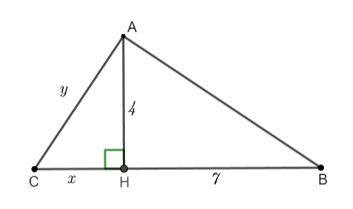 Hệ thức về cạnh góc vuông và đường cao