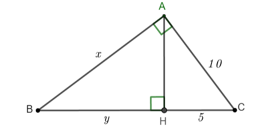 Hệ thức về cạnh góc vuông và đường cao
