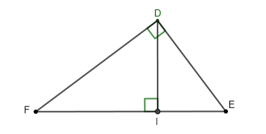 Hệ thức về cạnh góc vuông và đường cao