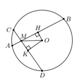 Liên hệ giữa dây và khoảng cách từ tâm đến dây Toán 9