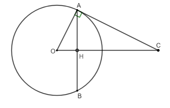 Dấu hiệu nhận biết tiếp tuyến của đường tròn Toán 9