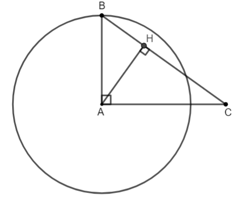Vị trí tương đối của đường thẳng và đường tròn Toán 9