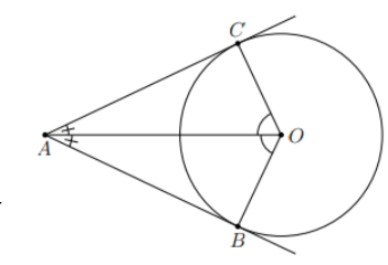 Tính chất của hai tiếp tuyến cắt nhau Toán 9
