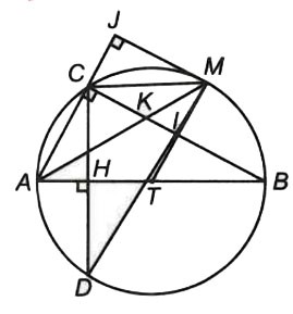 Góc tạo bởi tia tiếp tuyến và dây cung Toán 9